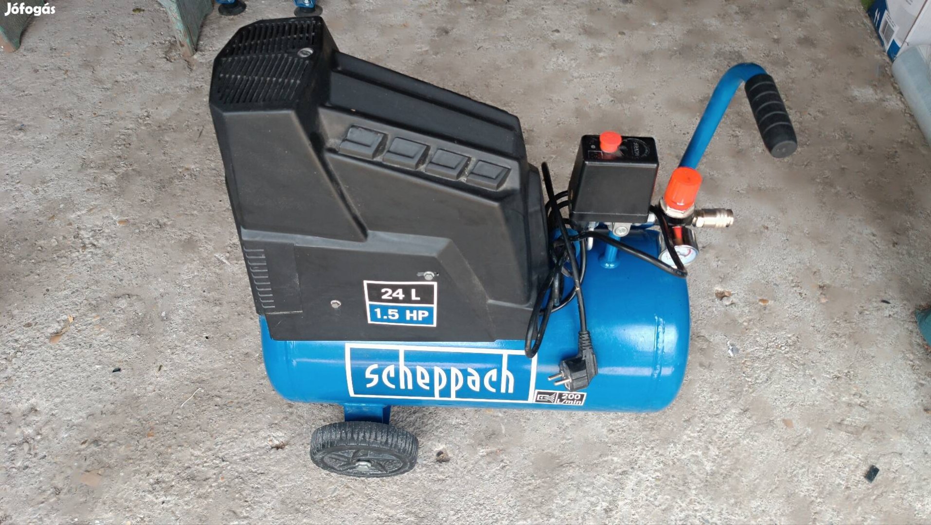 Scheppach hc30ox 24 literes kompresszor 