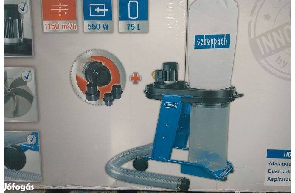 Scheppach hd12 forgácselszívó