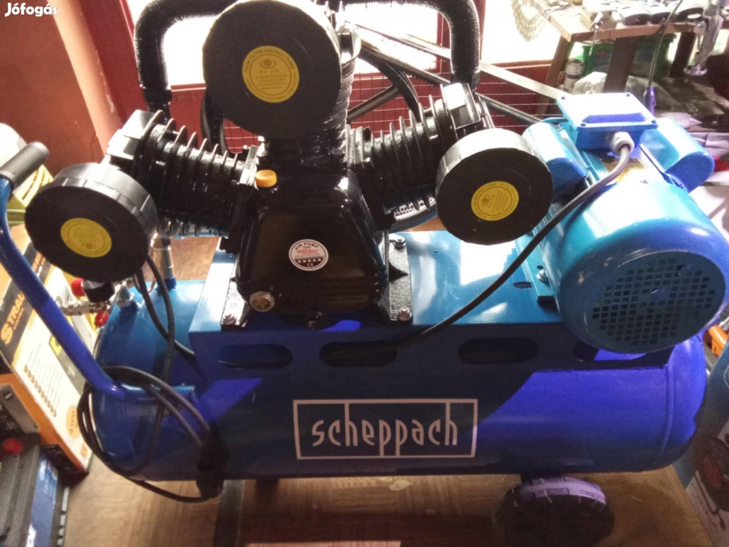 Scheppach kompresszor 