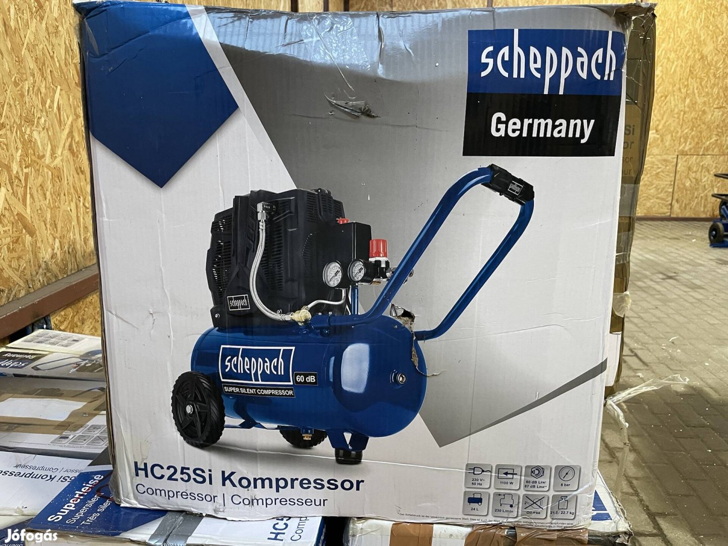 Scheppach kompresszor eladó