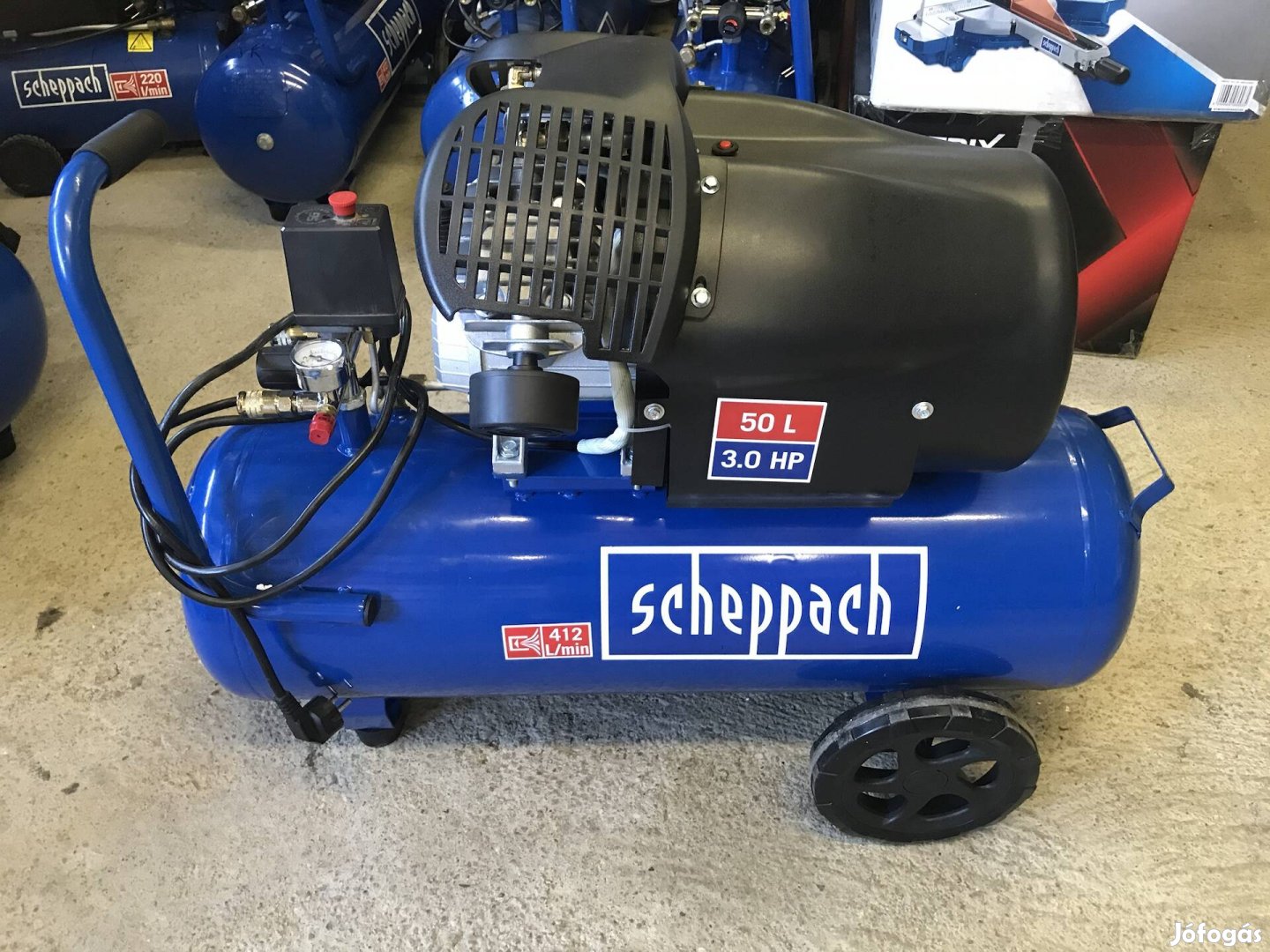 Scheppach kompresszor eladó
