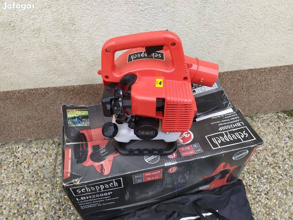 Scheppach lb2600 lombszivó fújó