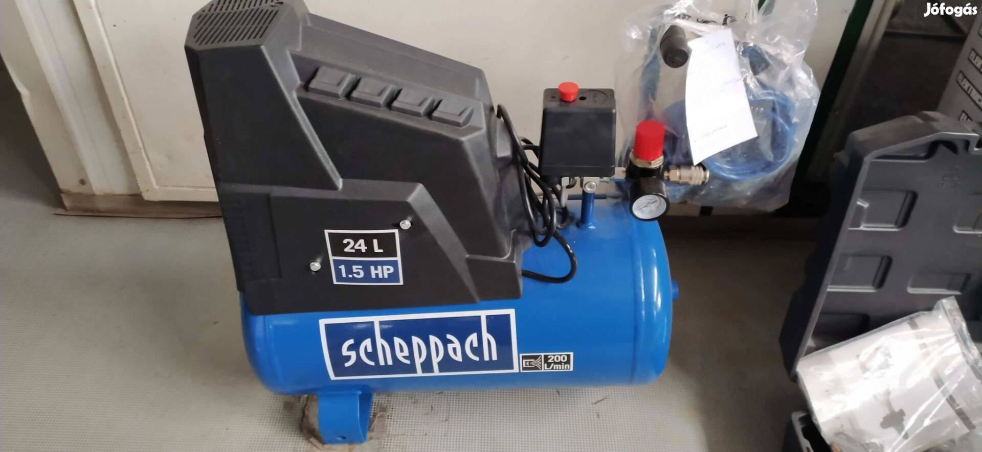 Scheppach olajmentes kompresszor eladó 0327