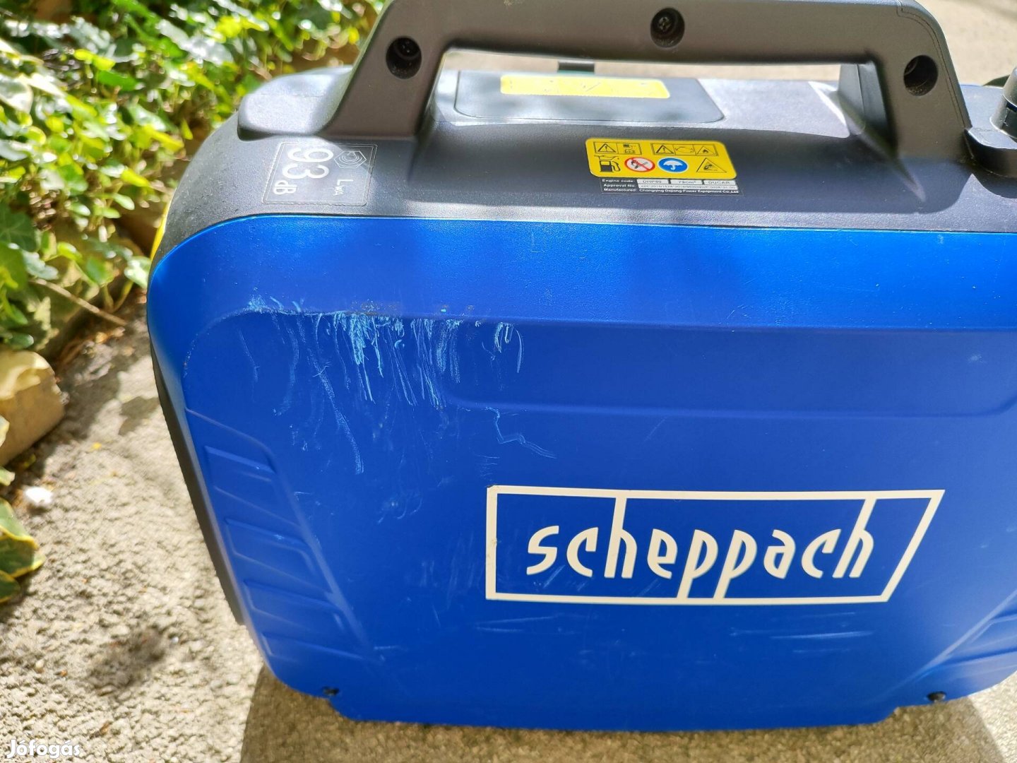 Scheppach sg 2500i aggregátor generátor