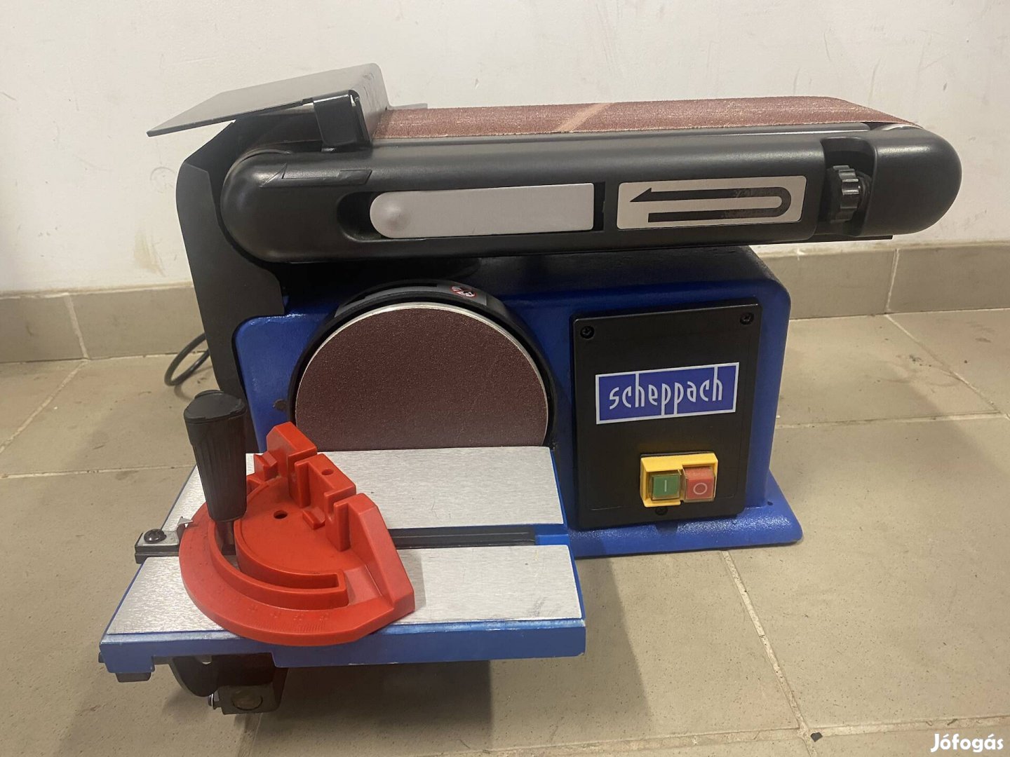 Scheppach szalag csiszoló 370w