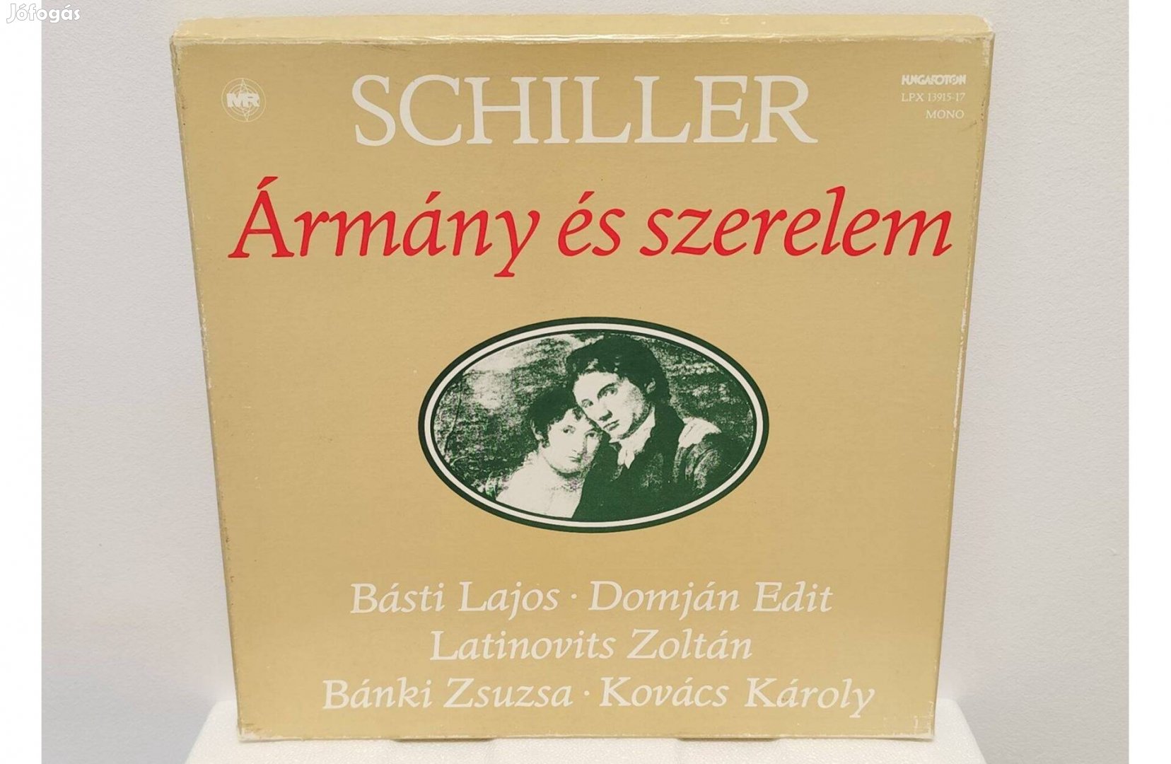 Schiller - Ármány és szerelem 3 x LP Díszdobozos Bakelitleme