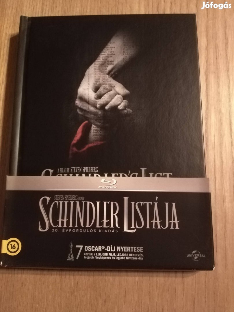 Schindler listája BD + DVD digibook magyar kiadás 