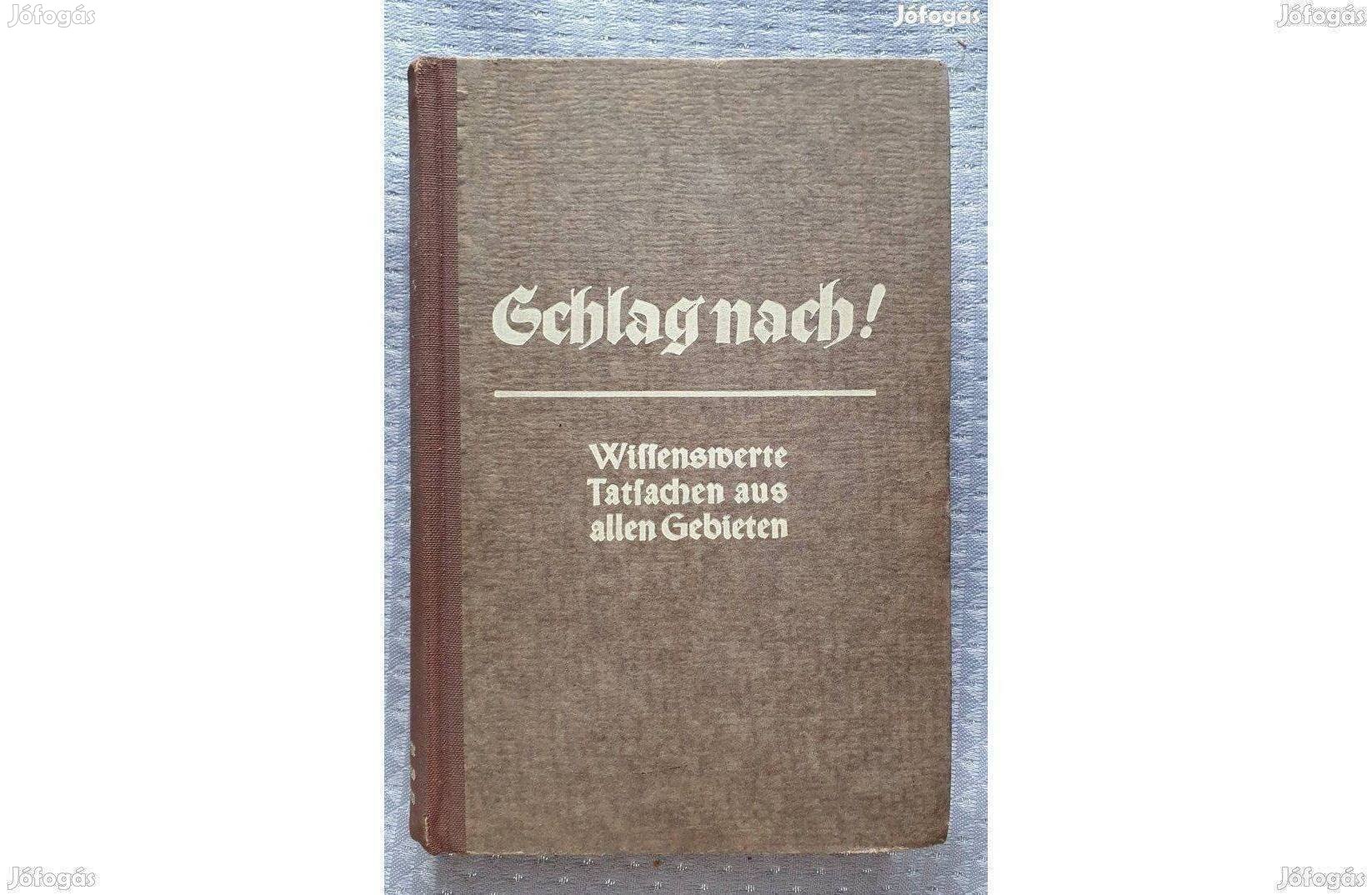 Schlag nach! német nyelvű 1941