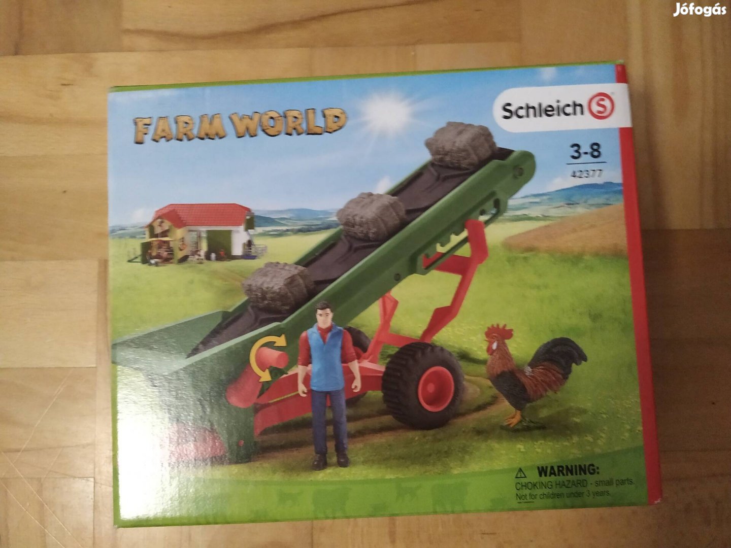 Schleich 42377 széna szállító szalag 