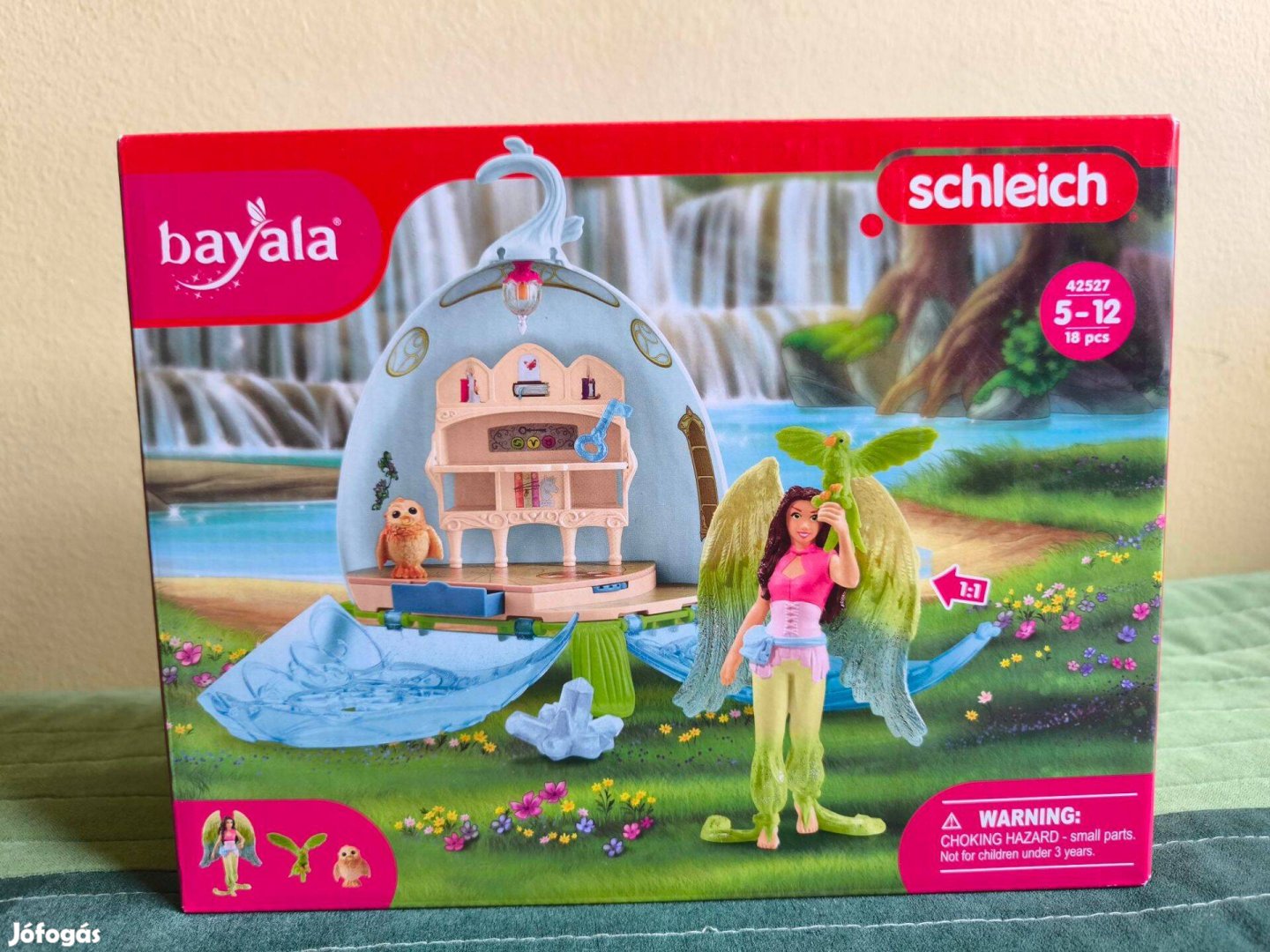 Schleich 42527 Misztikus könyvtár tündérrel új, bontatlan