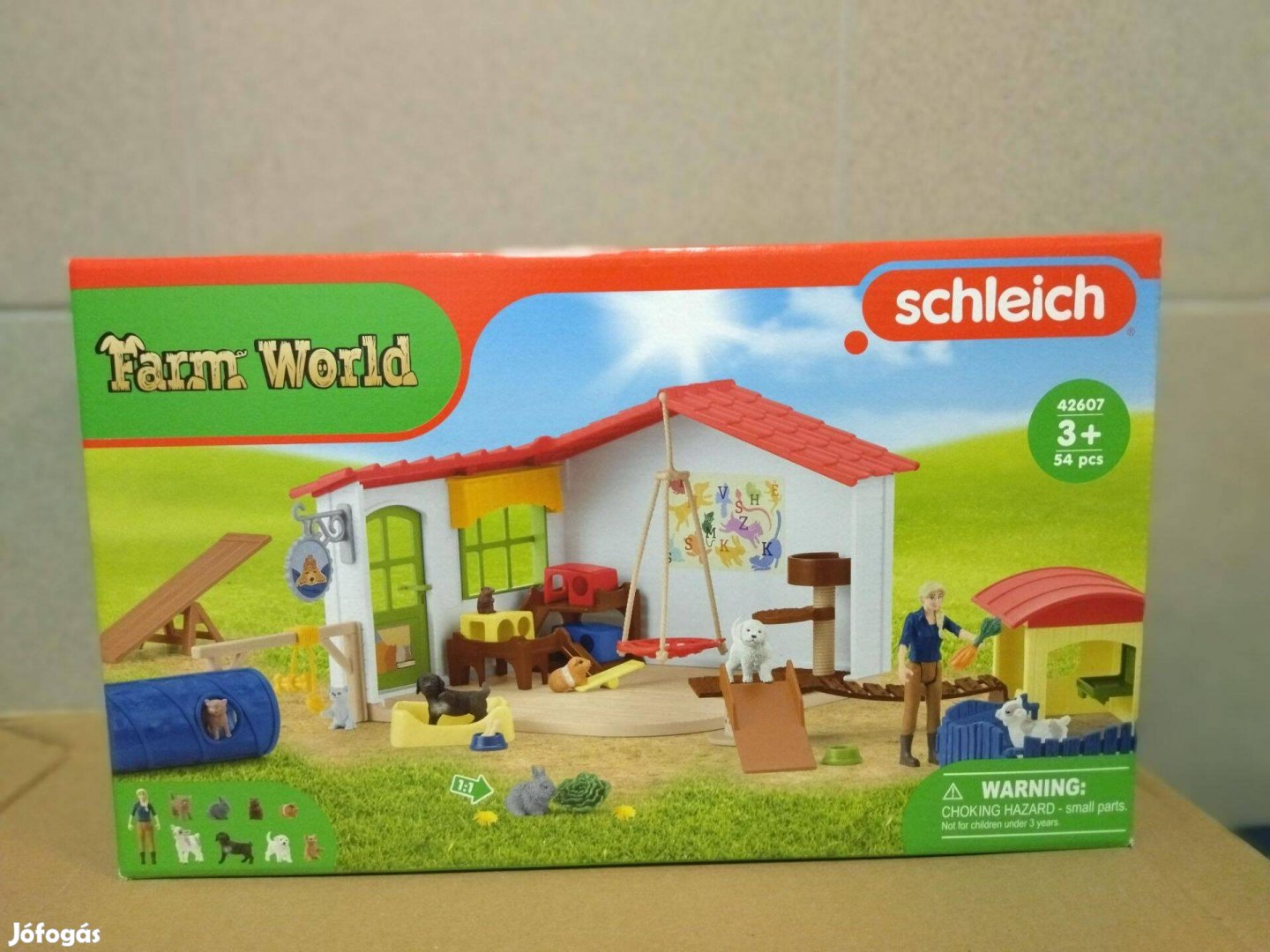 Schleich 42607 Kisállathotel új, bontatlan