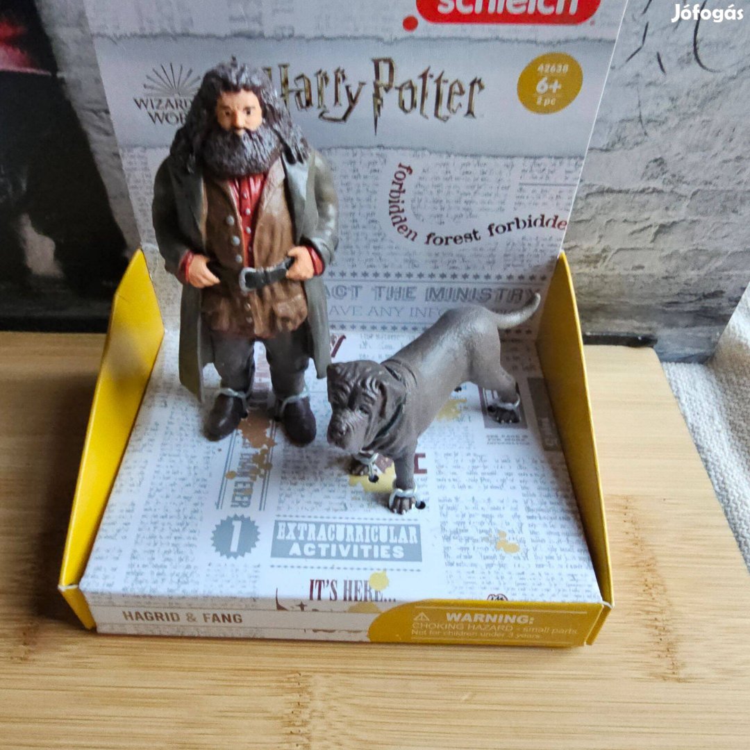 Schleich 42638 Harry Potter - Hagrid Agyar új dobozos