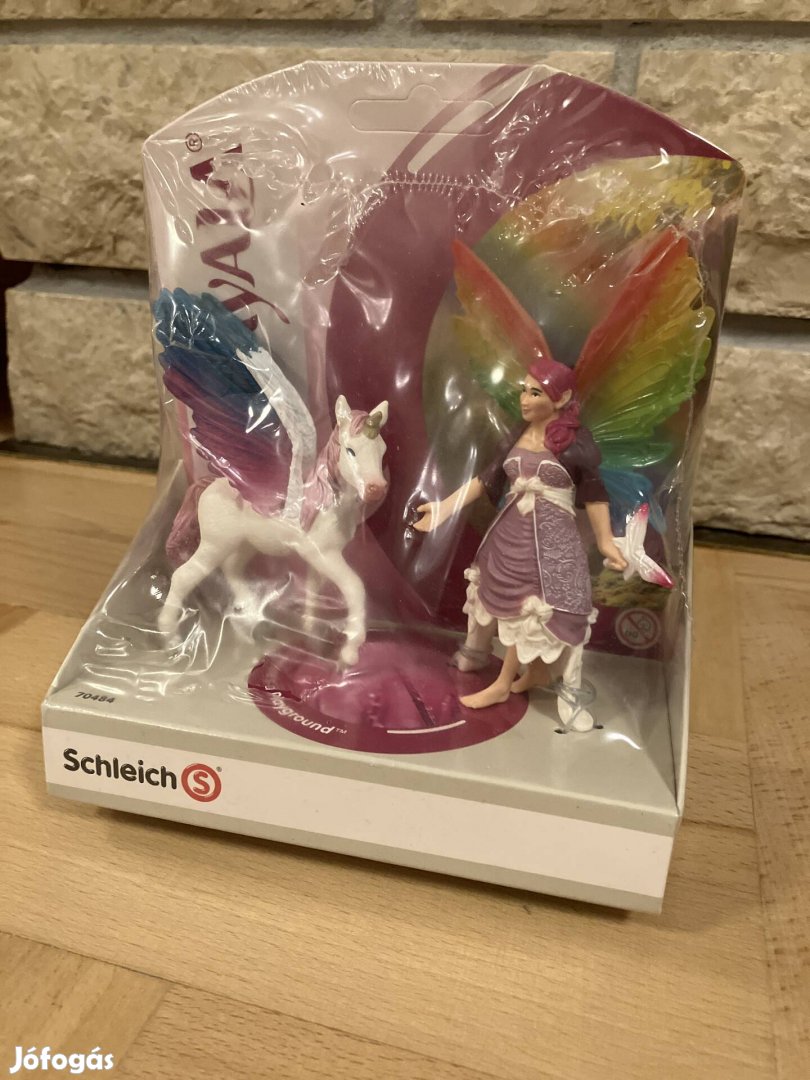 Schleich 70484 Lis tündér és pegazus csikó új!