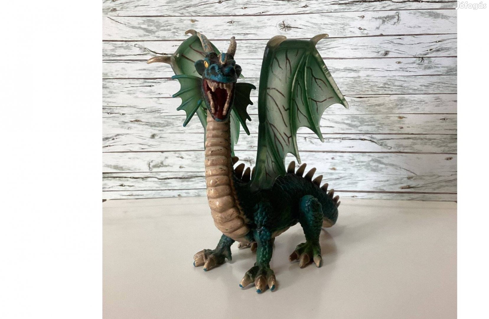 Schleich D-73527 zöld sárkány