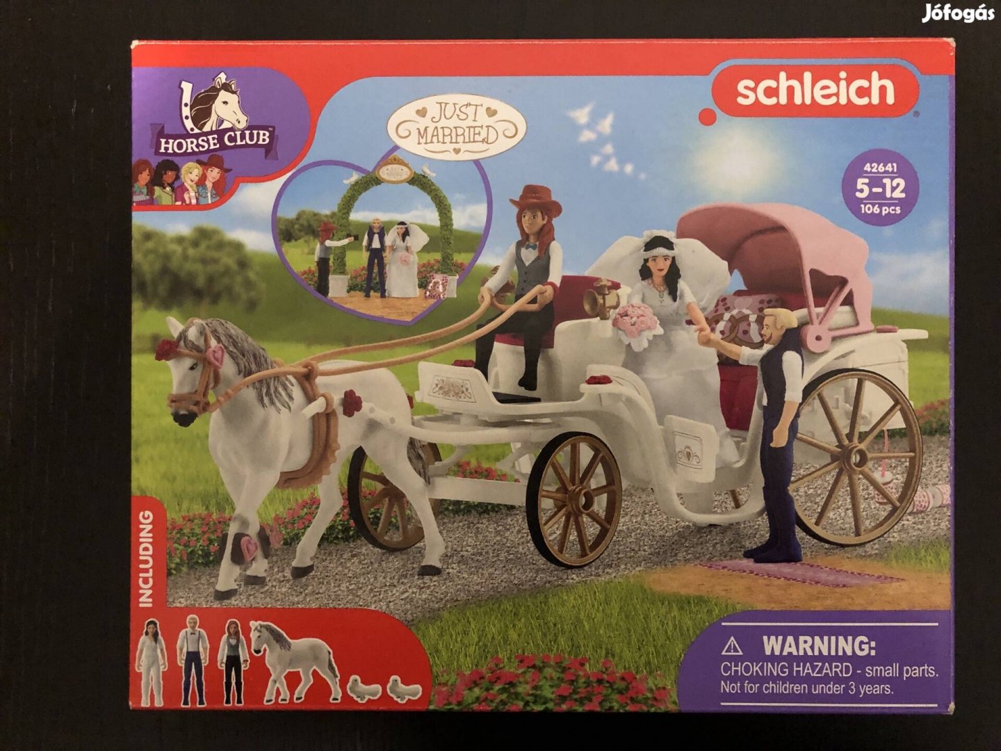 Schleich Esküvői Hintó