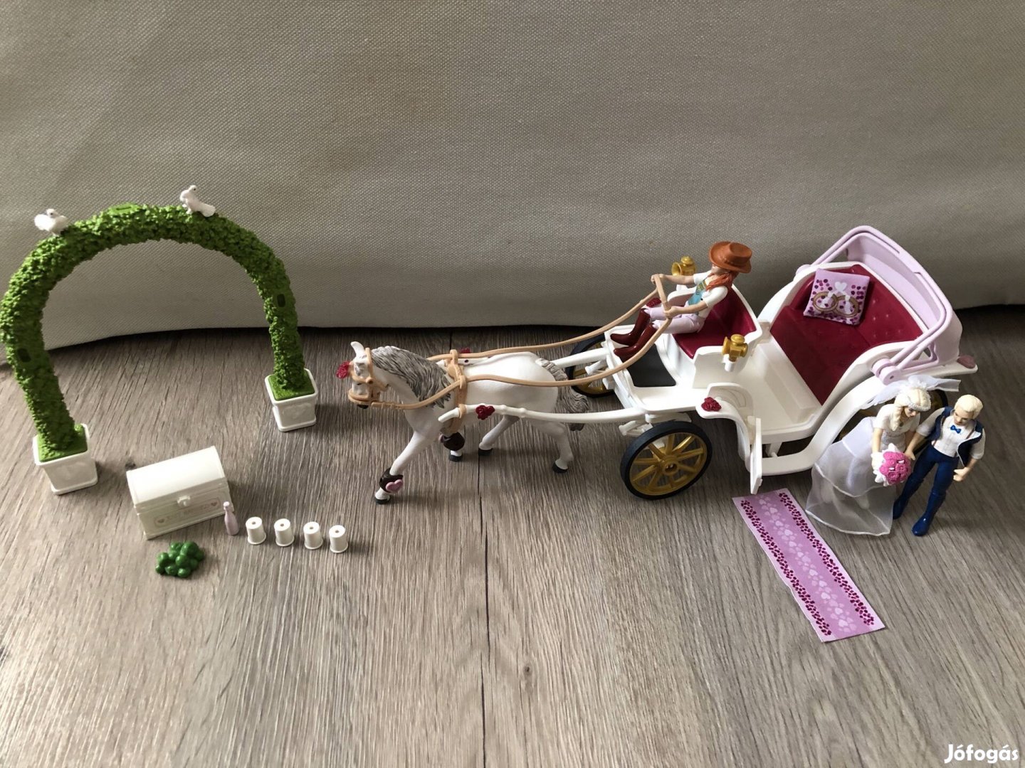 Schleich Esküvői Hintó