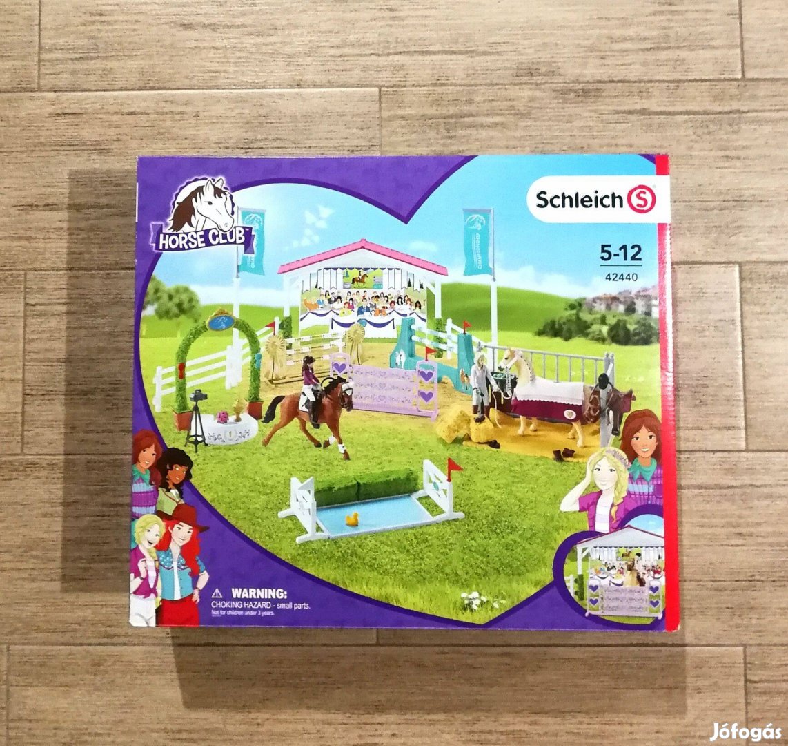 Schleich Horse Club 42440 Lovasverseny Ingyenes kiszállítás BP.!