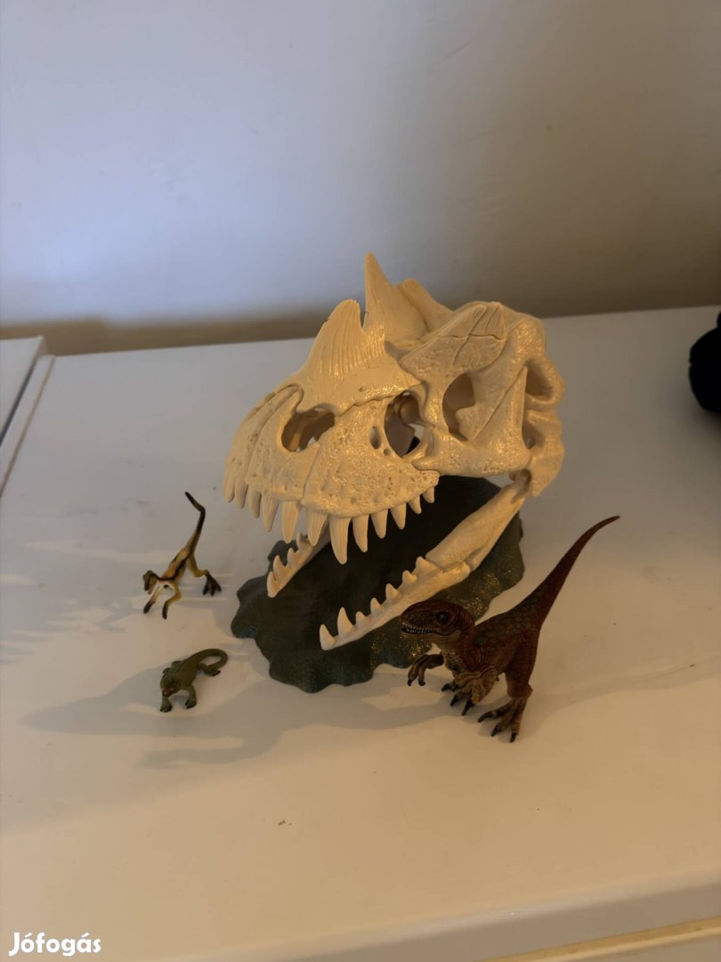 Schleich Nagy Koponya velociraptorral