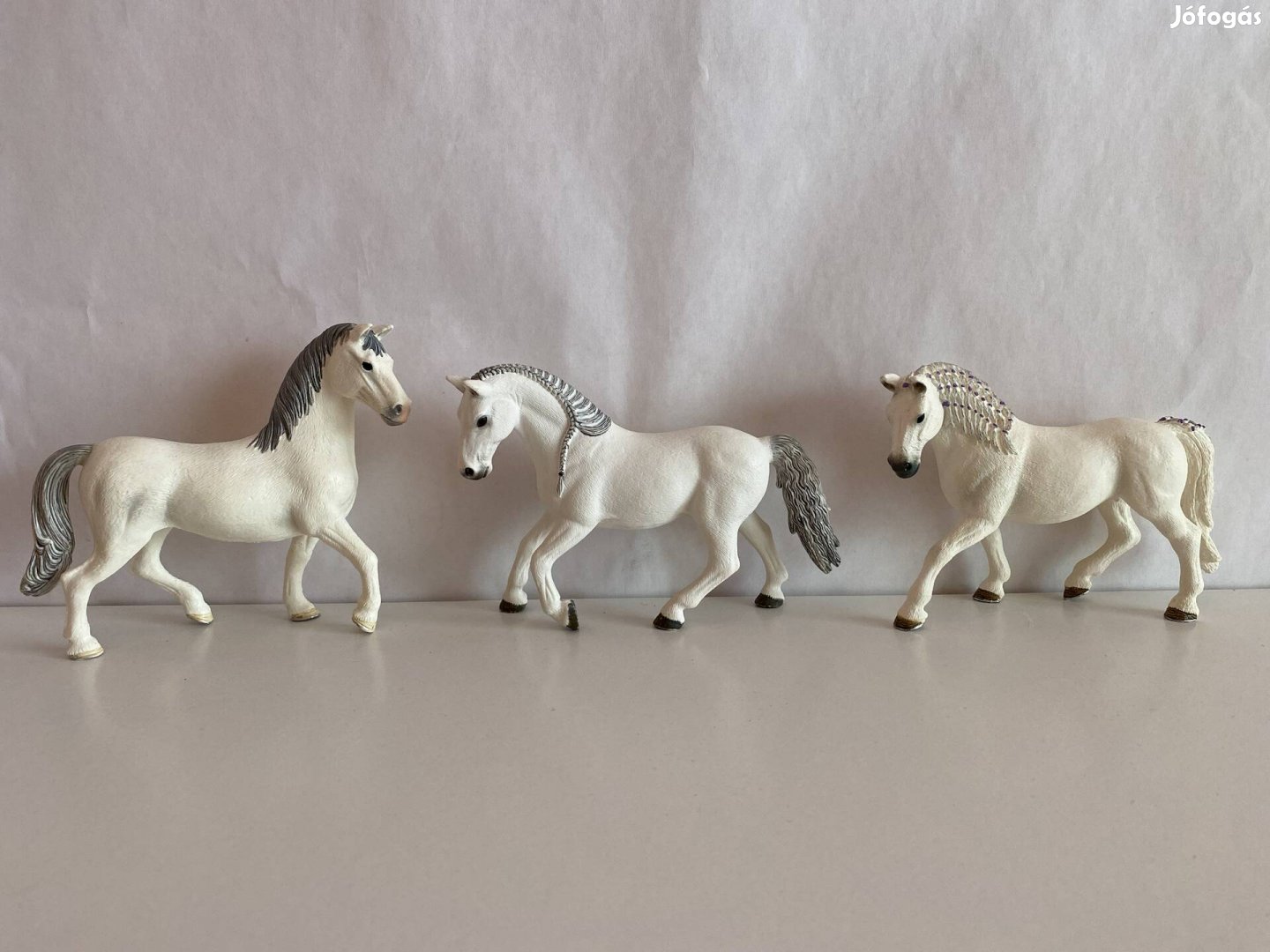 Schleich "Fehér"Lovak 