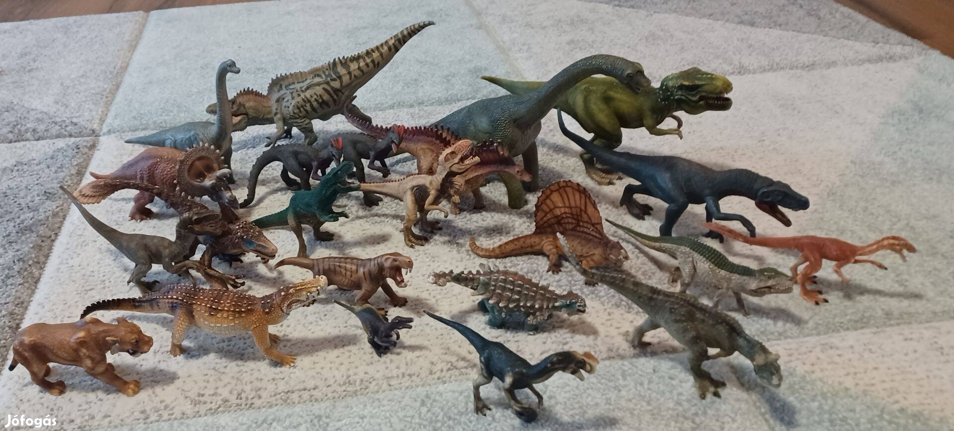 Schleich dinók, pókok, tengeri halak, cetek,