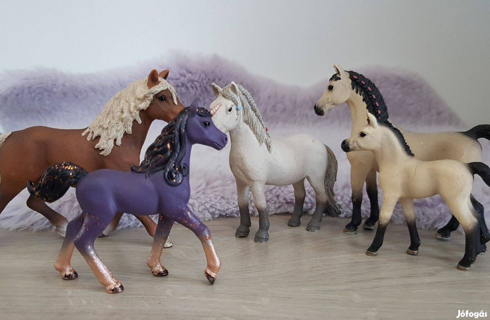 Schleich játék lovak - 5 db egyben