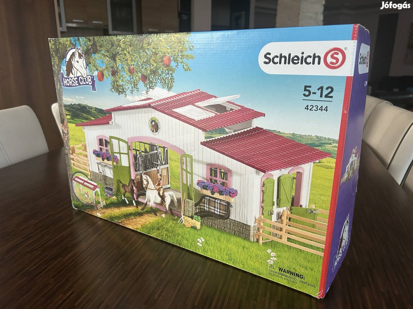 Schleich lovarda istáló 42344