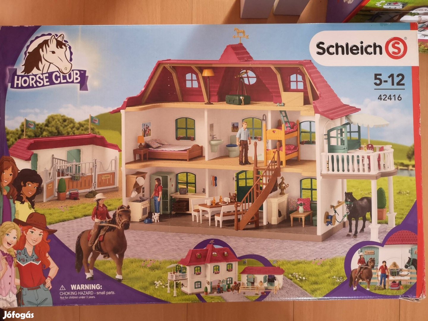 Schleich lovarda szett