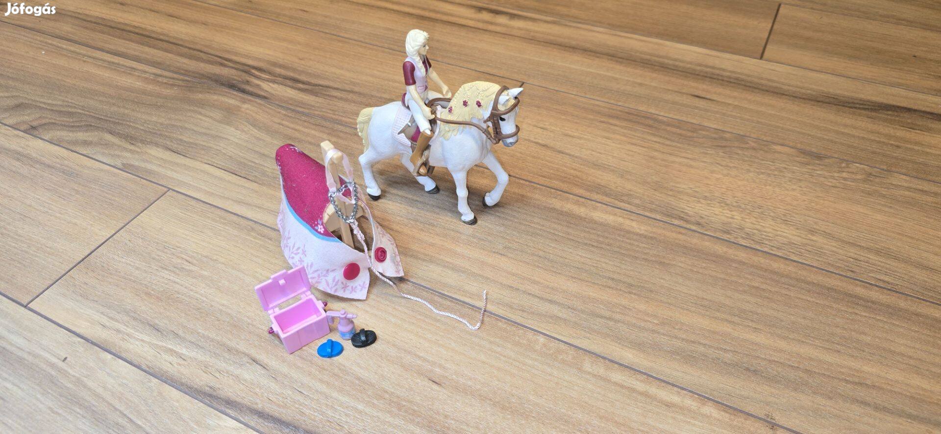 Schleich lovas szett