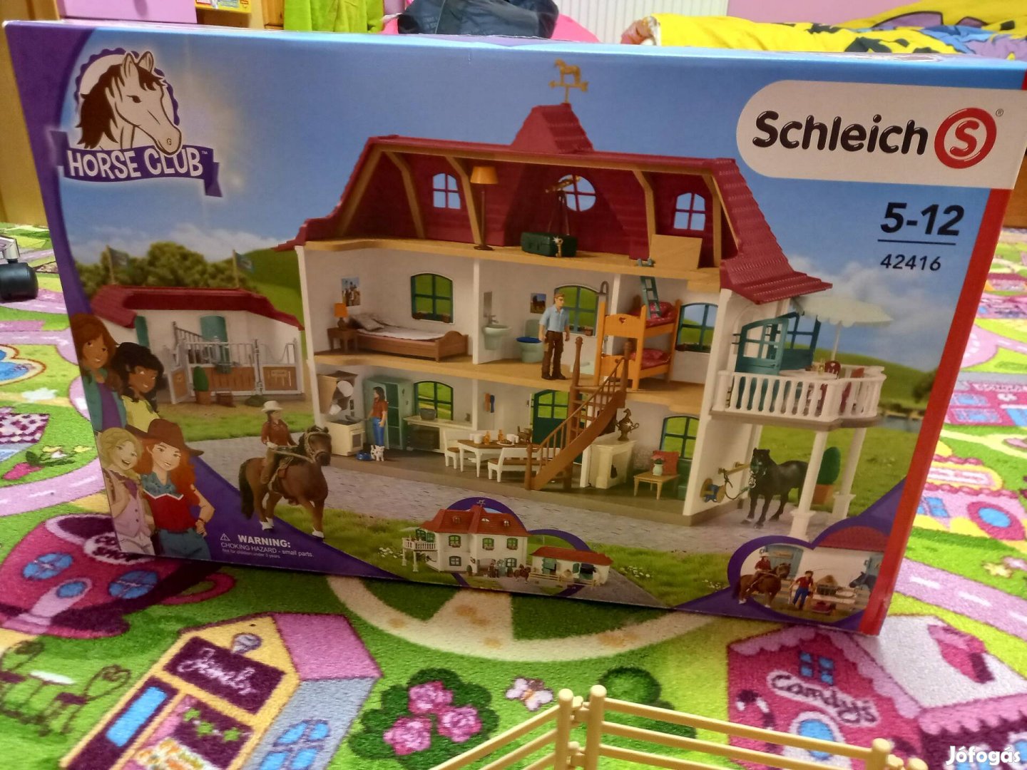 Schleich nagyház istállóval 42416