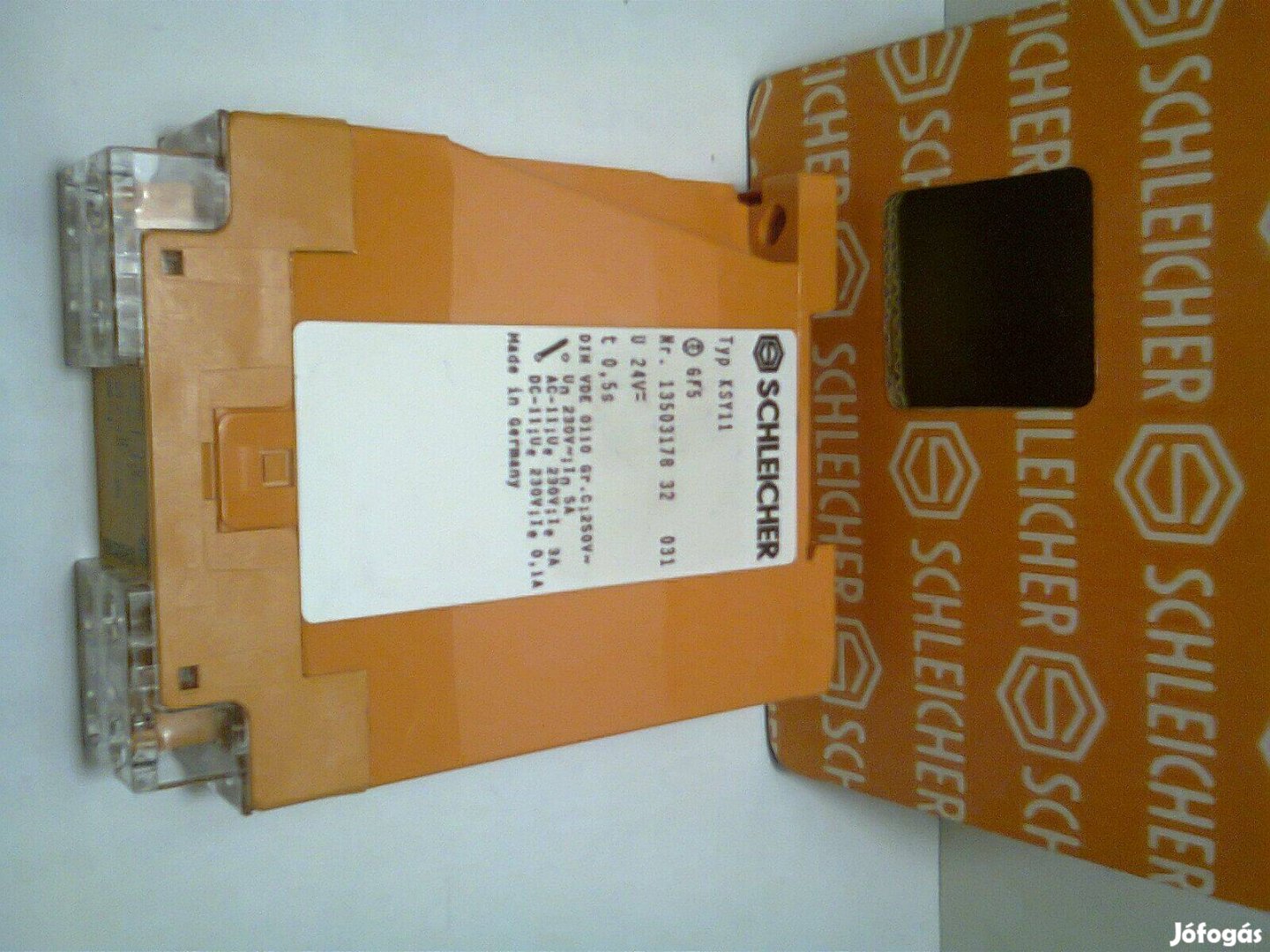 Schleicher elektronikus időztő modul relé
