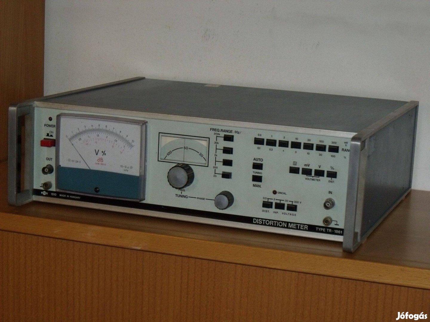 SchlumbergerEMG félautomata laborműszer. Új, gyűjtői állapot