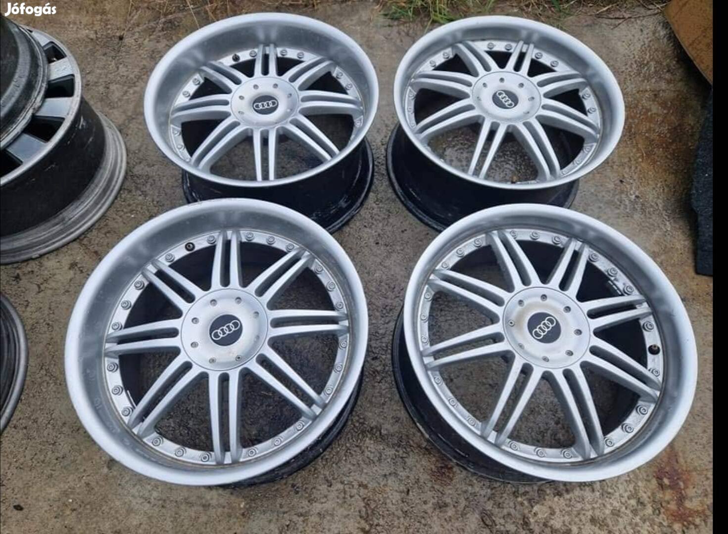 Schmidt 19" 5x112 ketszéles alufelni szett 