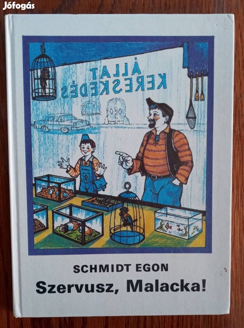 Schmidt Egon: Szervusz, Malacka! c. könyv tengerimalac témában