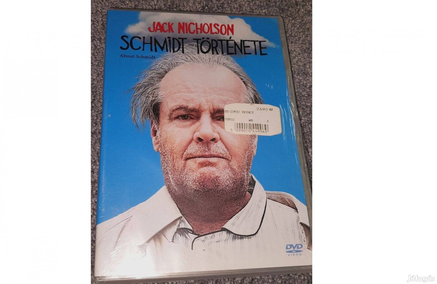 Schmidt története DVD (2002) Új, Fóliás szinkronizált (Jack Nicholson)