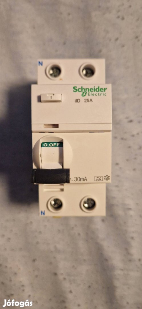 Schneider Electric A9Z21225 áram-védőkapcsoló (FI-relé) 2P 25A 30mA