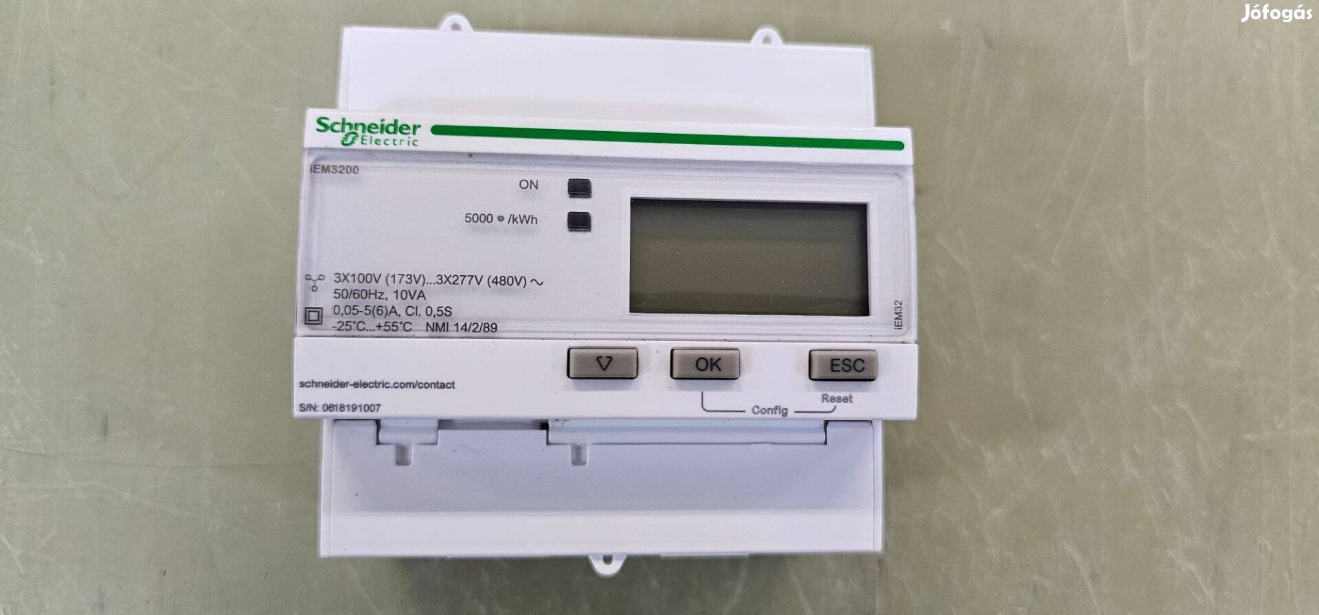 Schneider Electric iEM3155 Digitális fogyasztásmérő 3F 63A