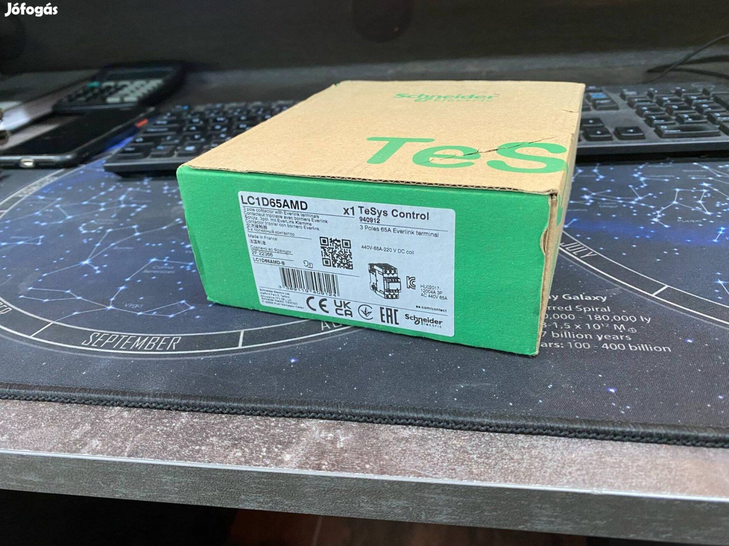 Schneider LC1D65AMD 3 Pólusú kontaktor