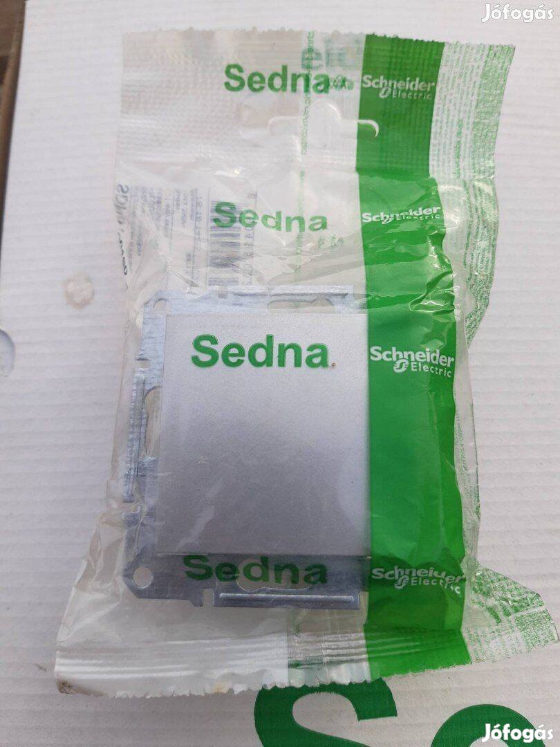 Schneider Sedna Egypólusú kapcsoló Alumínium SDN0100160