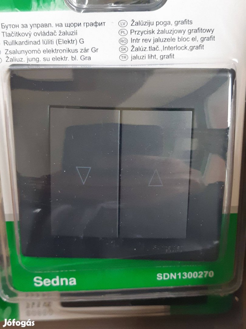 Schneider Sedna zsalunyomó Grafit SDN1300270