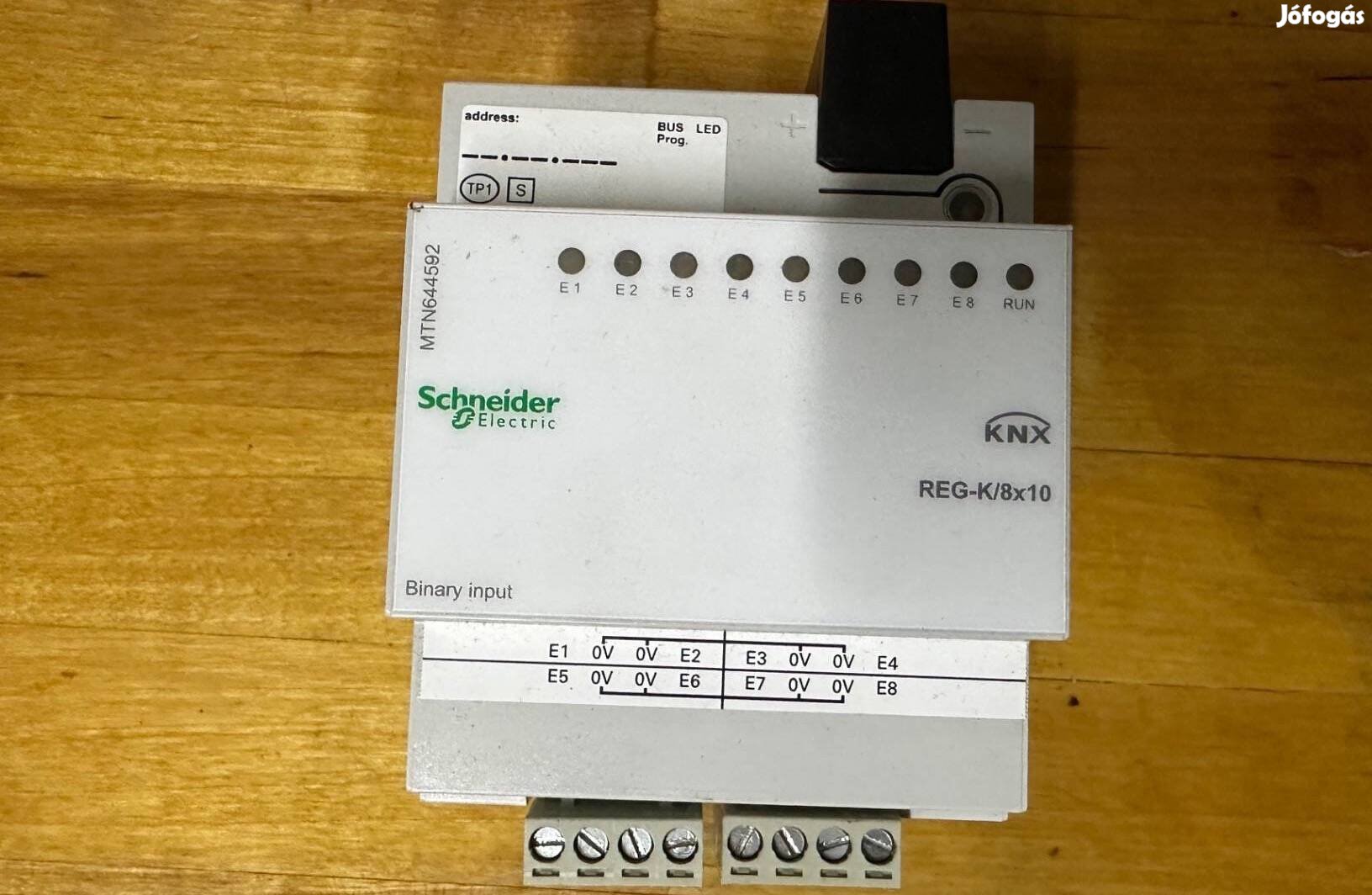 Schneider bináris bemenet 8x, Mtn644592, Knx, Loxone