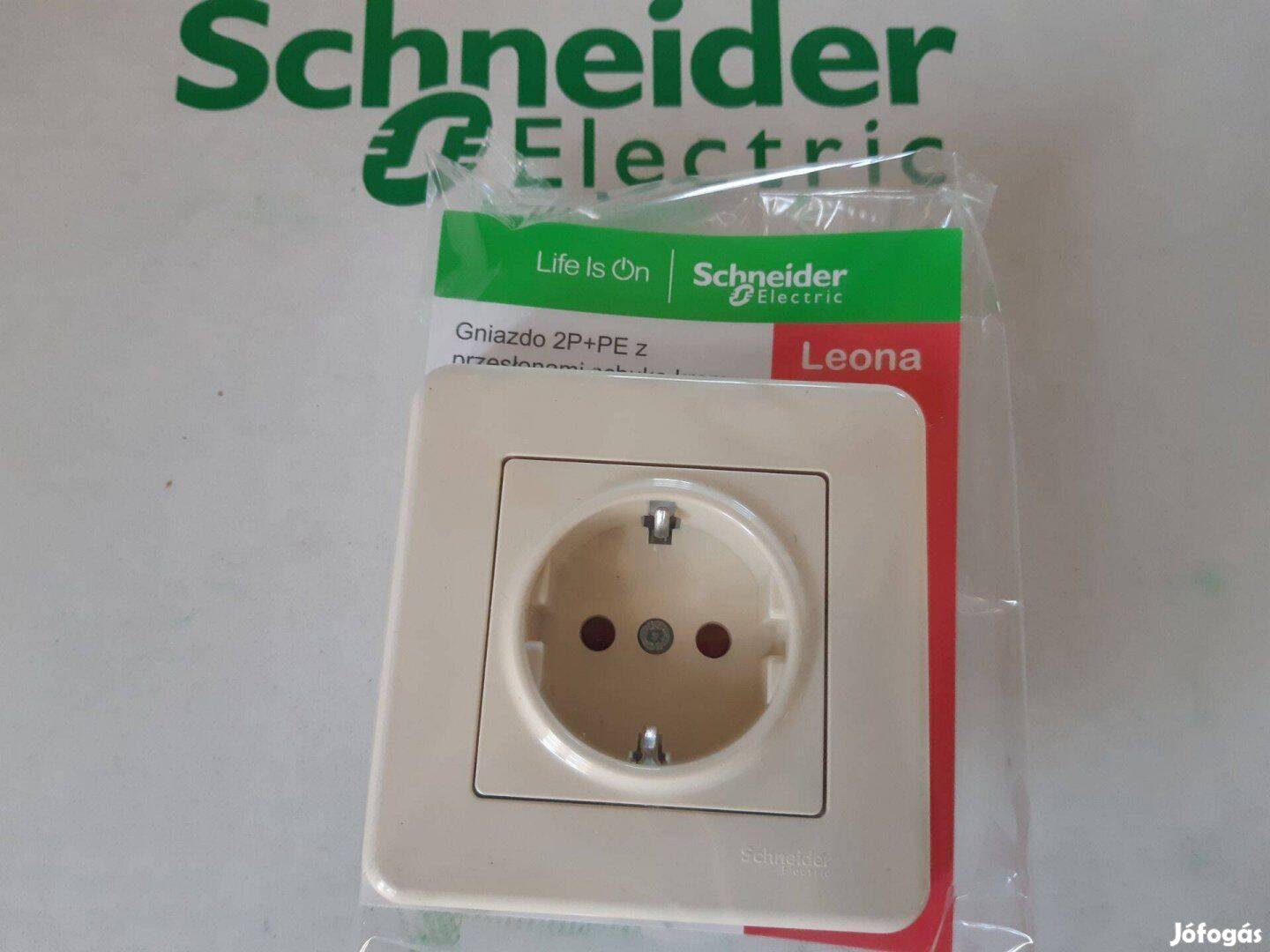 Schneider konnektor aljzat, bézs színbe
