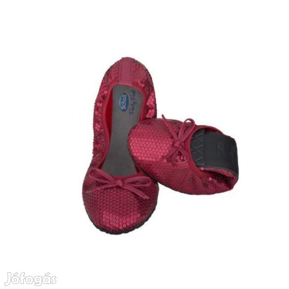 Scholl Pocket Balerina cipő piros 39/40