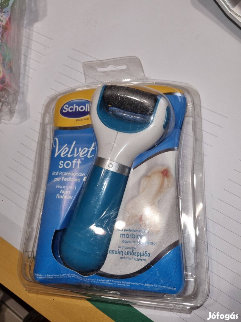 Scholl Velvet elektromos lábápoló talpreszelő szállítás az árban