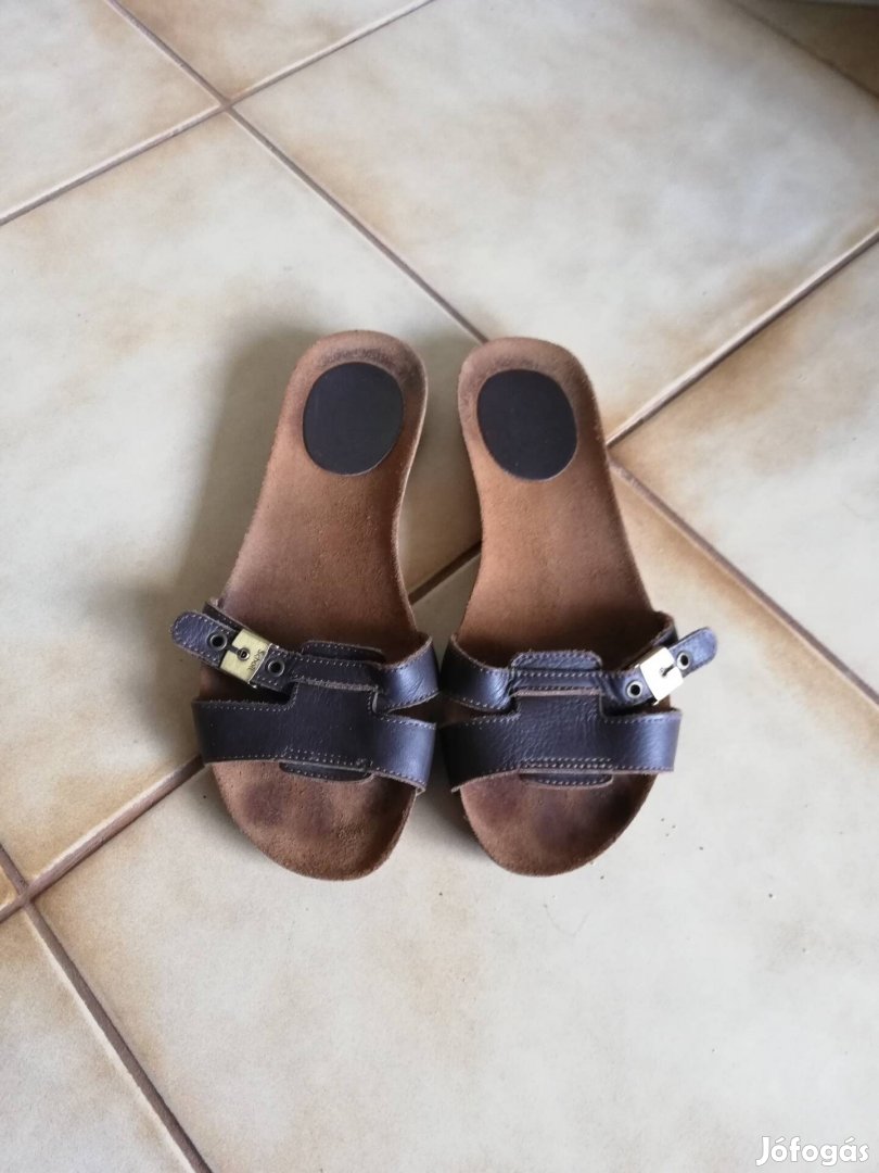 Scholl bőr 38 as papucs 