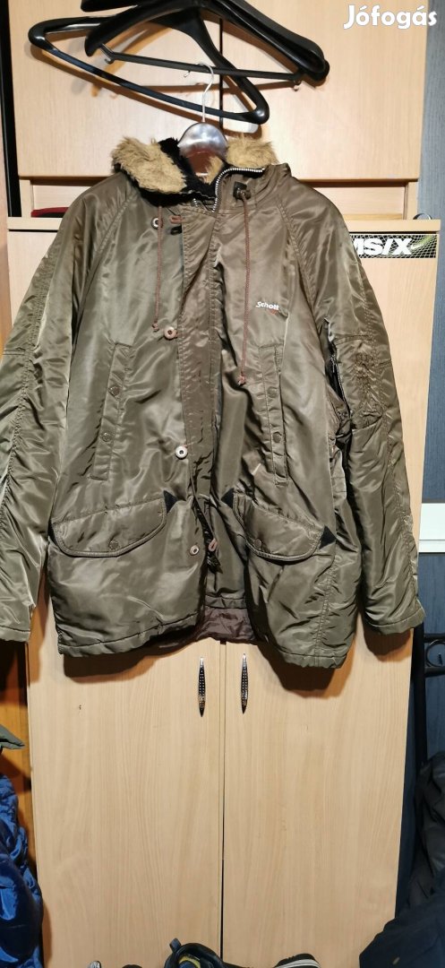 Schott Amerikai N-3B téli parka XL. 