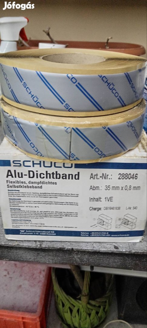 Schüco butyl szalag