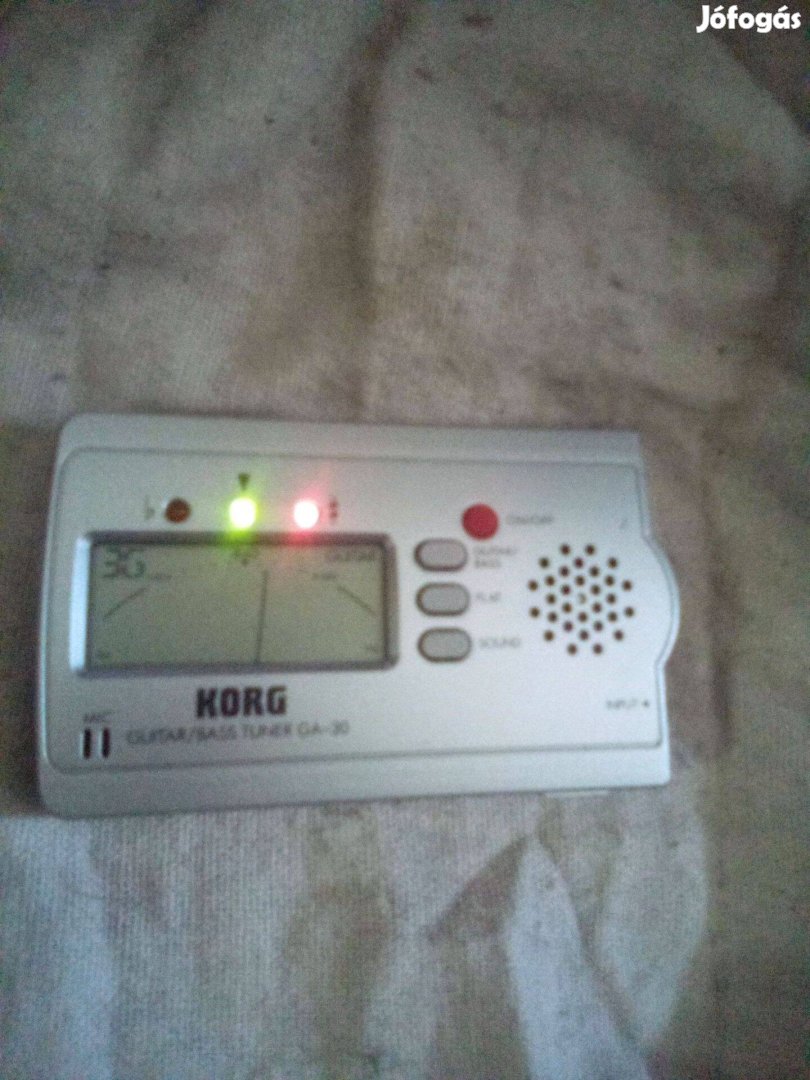 Schutz Marke Korg Ga-30 Upright Guitar/Bass Tuner