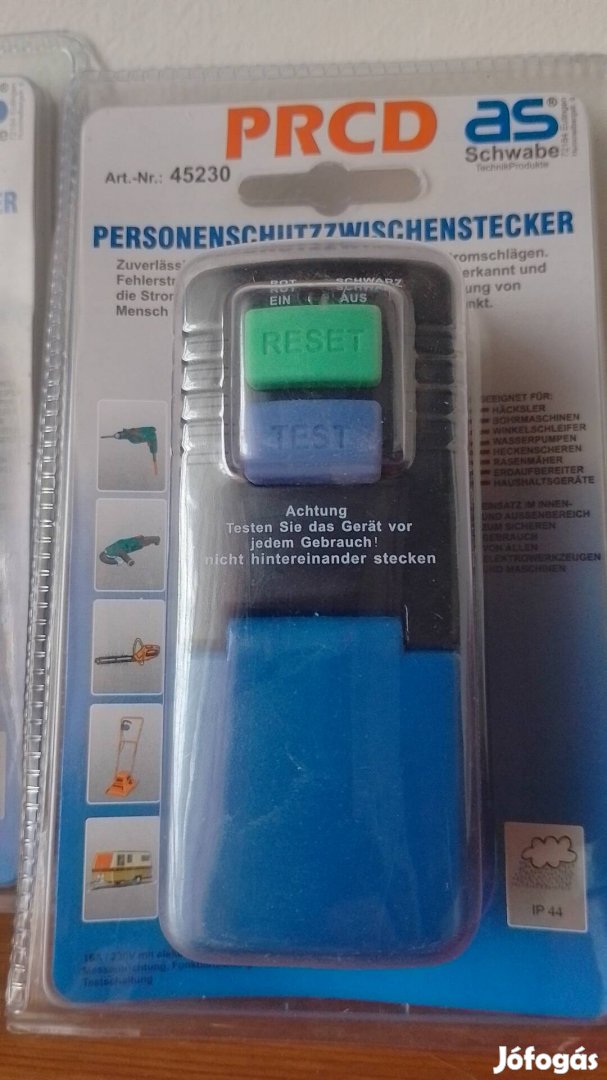 Schwabe áramütéstől védő dugó