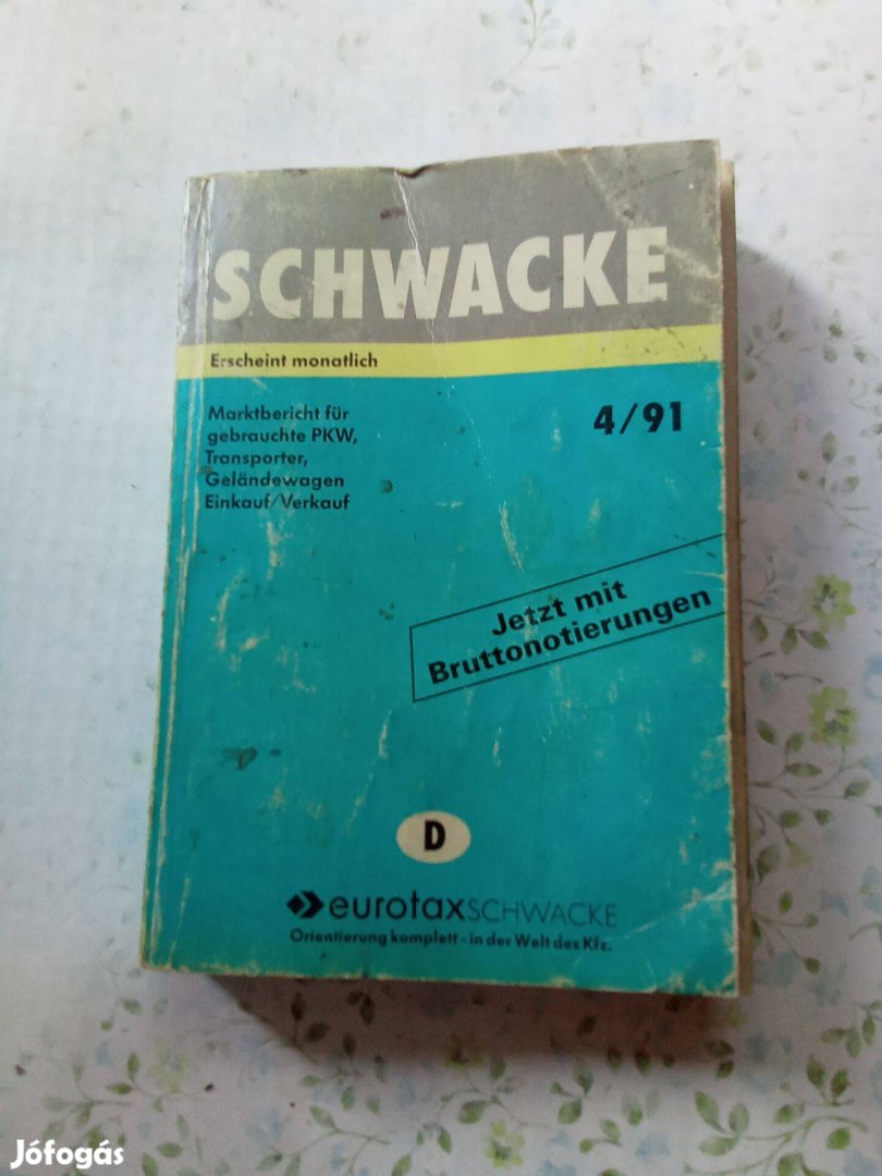 Schwacke kézi könyv