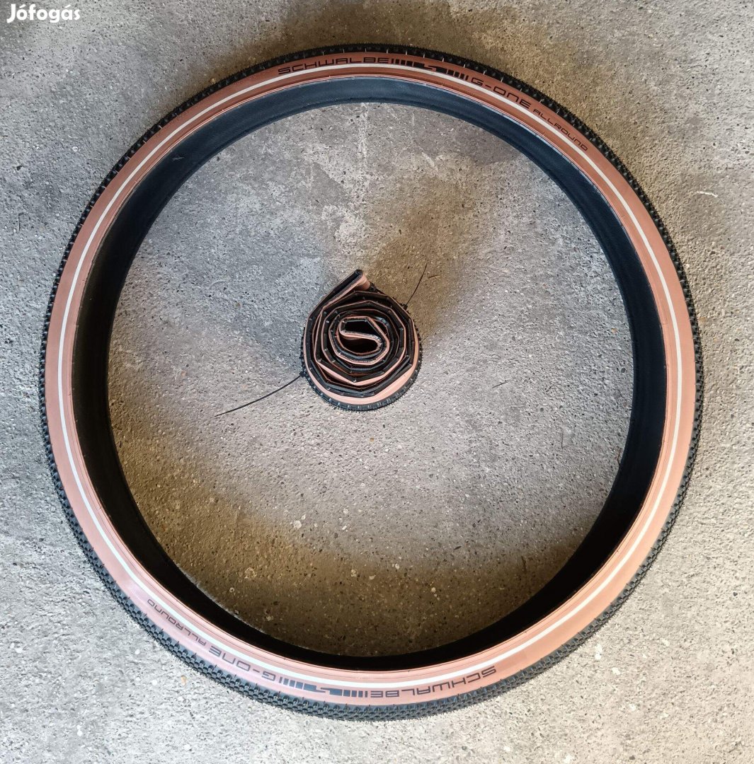 Schwalbe G-One allround 57-622 gumi párban eladó, barna oldalfalú